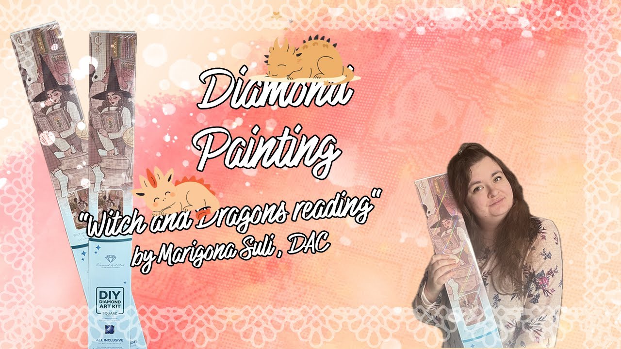 Cozy Unboxing von „Witch and Dragons“ by Marigona Suli ❤️ | Diamond Art Club | Diamond Painting 