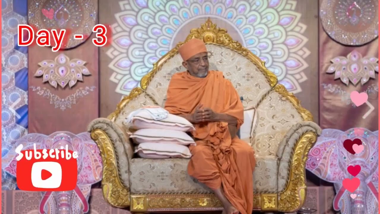મોટા પુરુષ હરેક સેકન્ડે દરેકને આગળ લેતા હોયજ. પ્રભુ નો સબંધ એ જ અખંડ આનંદ.