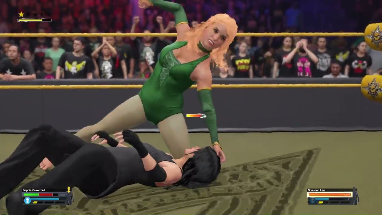 WWE 2K24:  WMAC:  Season 1:  Episode 8:  Fight 1:  Chameleon v Moon Dragon