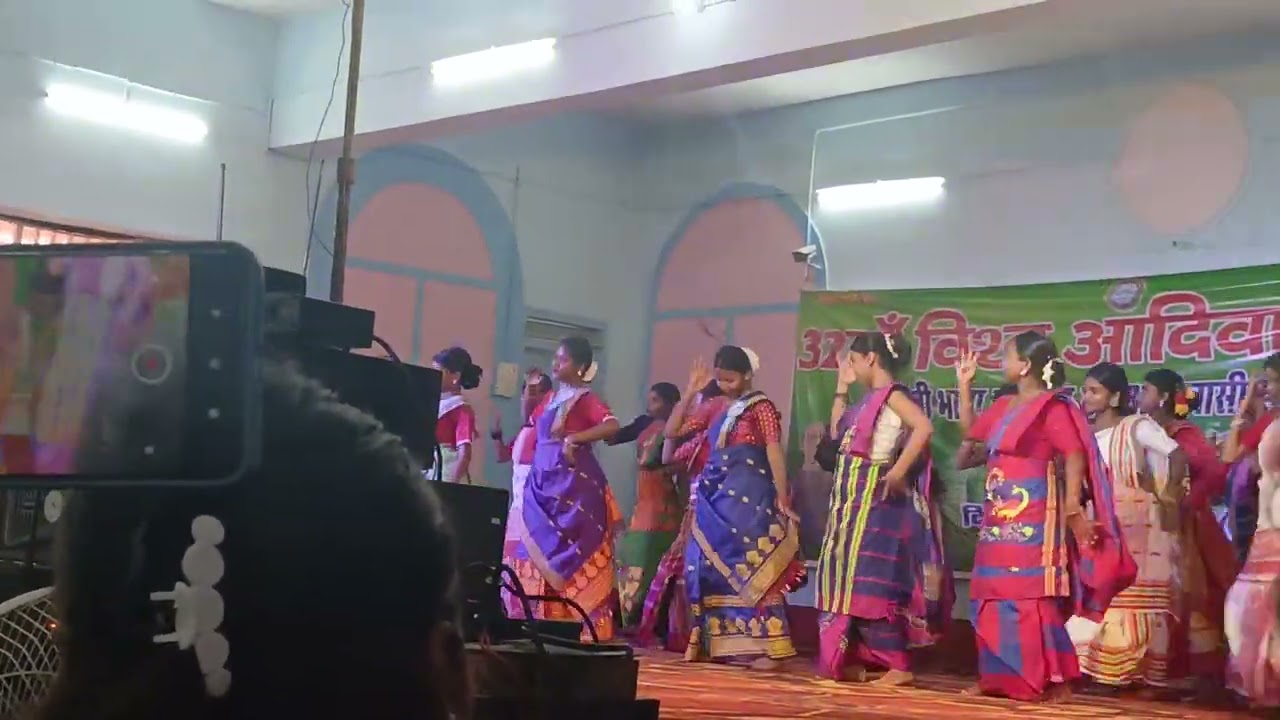 Sp college dumka ..❤️❤️📘📙 32 वां विश्व आदिवासी दिवस 🌏 ...