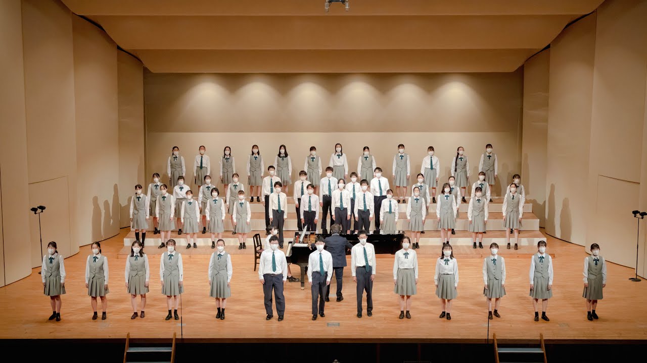 「いつかこの涙が」岡山城東高校合唱部  於:岡山県高等学校合唱祭(高梁総合文化会館)2022/6/4