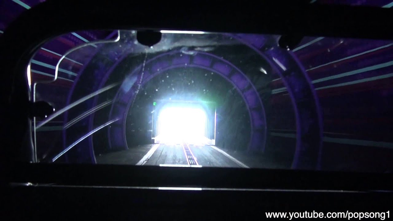 Test Track 2.0 Front Row POV in Reverse (Backwards) Epcot - Walt Disney World HD 1080p