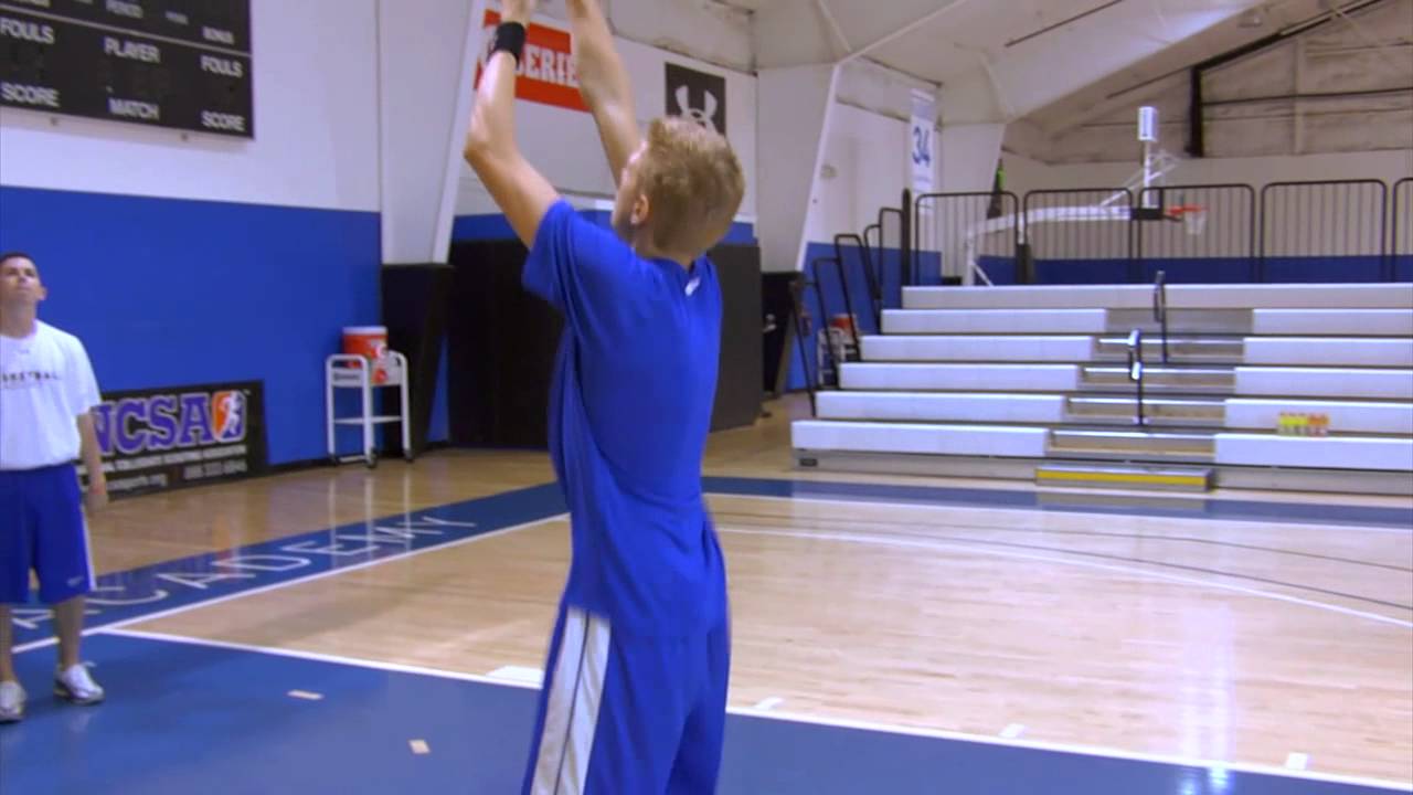 Stepping Into Your Shot - Form Shooting Routine Series by IMG Academy Basketball (3 of 7)