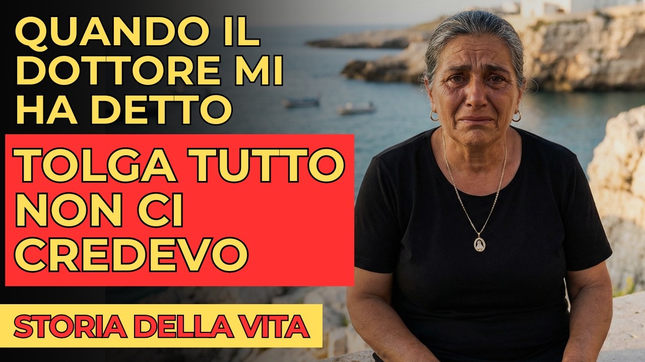 SONO ANDATA DAL DOTTORE A 62 ANNI… QUELLO CHE MI HA CHIESTO MI HA FATTO TREMARE