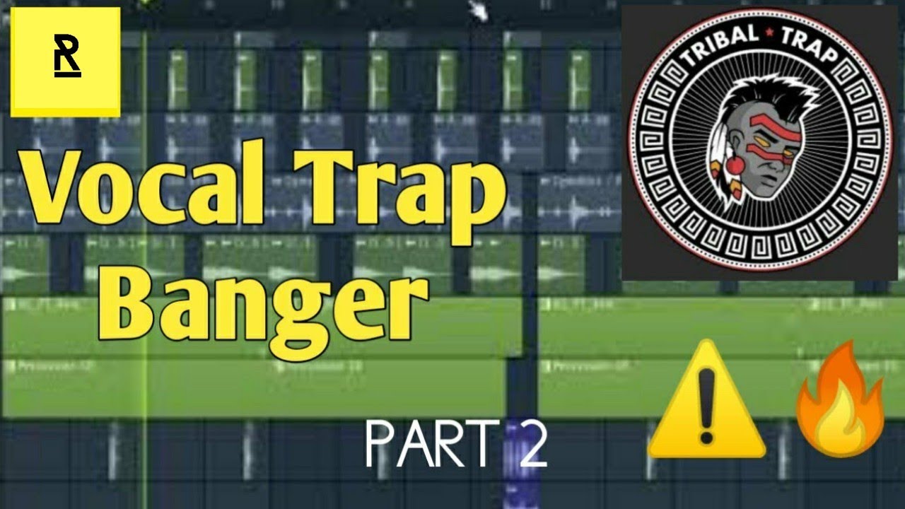 How to make Vocal Chop Trap Drop like Tribal Trap Artists in FL studio 20 | Vocal Chop song Tutorial