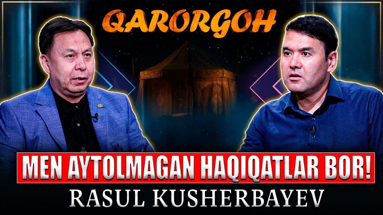 Aytilmagan haqiqatlar I Rasul Kusherbayev bilan sukunatni sindirgan intervyu