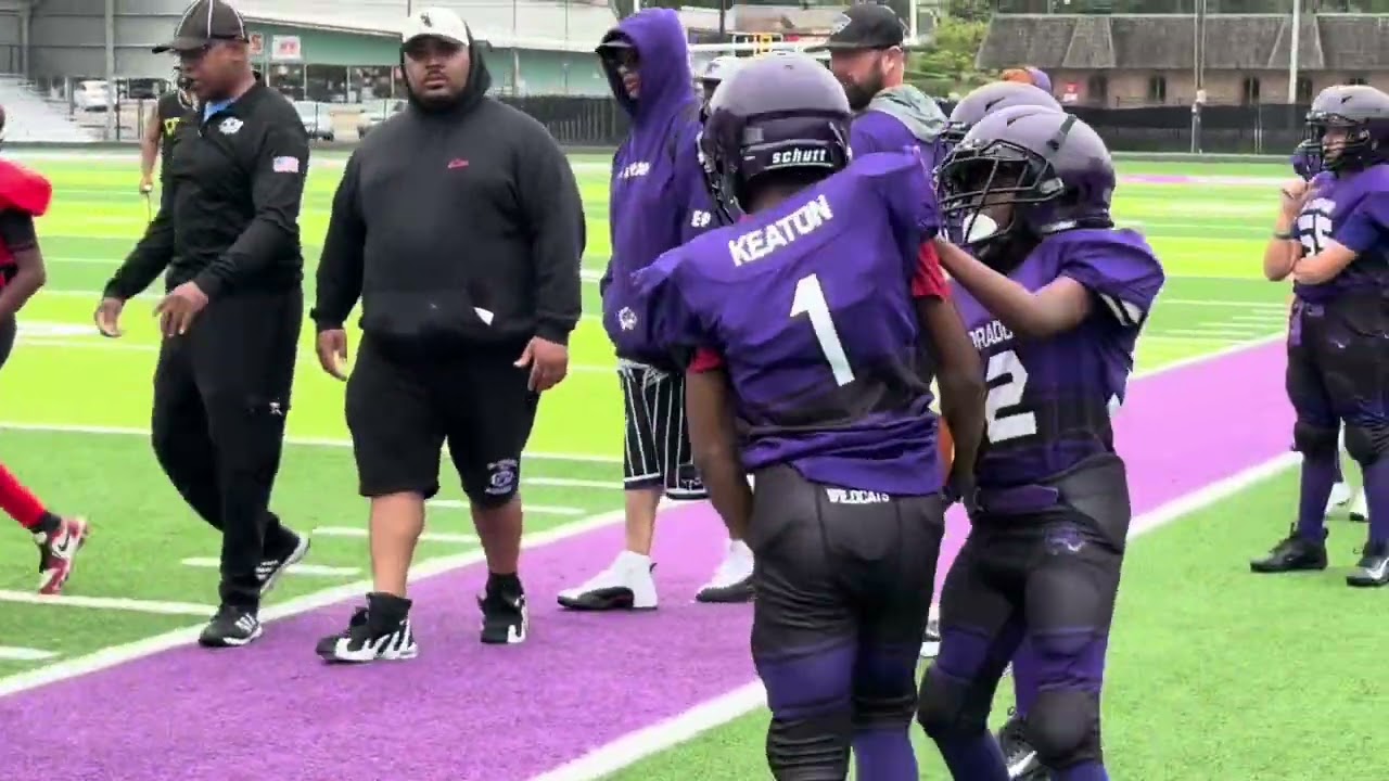 El Dorado Purple Peewee Football Game Highlights 9.6.2025