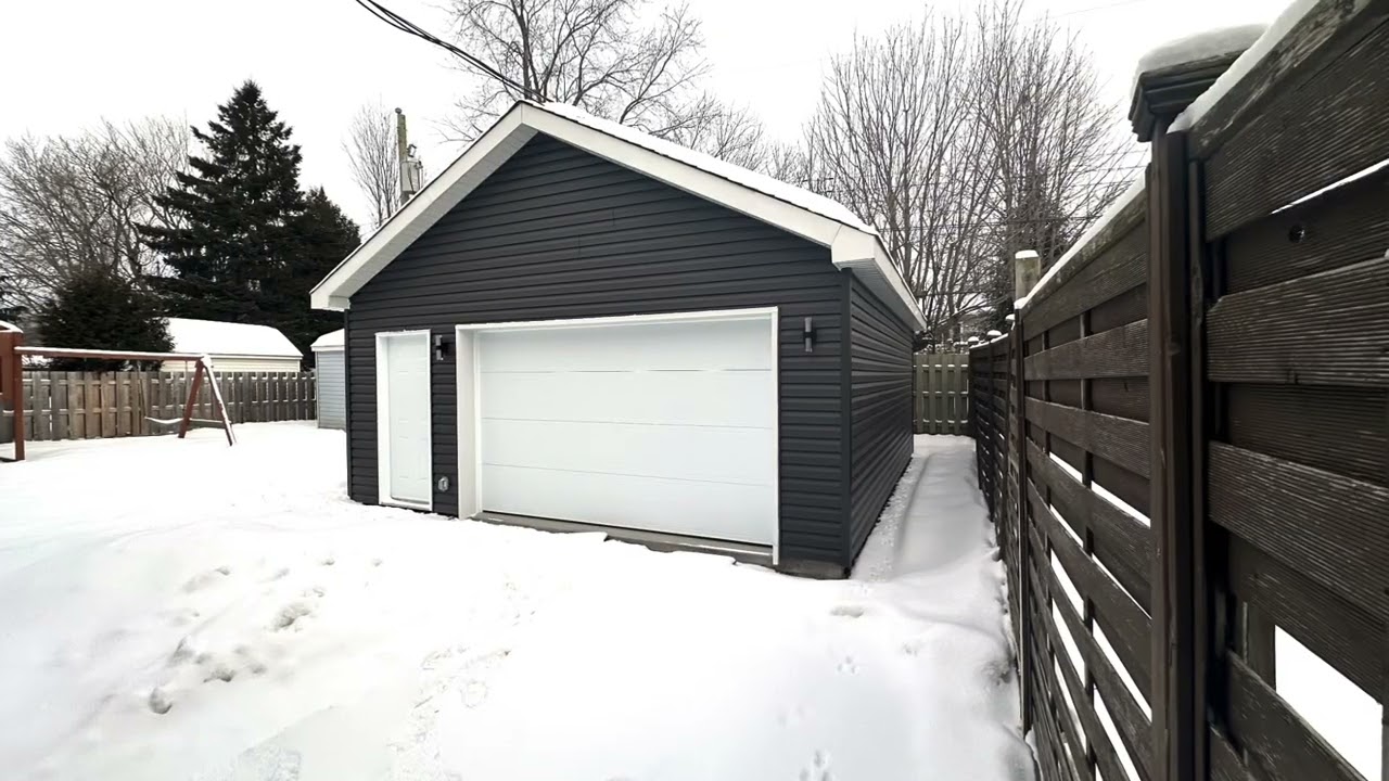 Garage Le Standard 20' x 24' x 8' &agrave; Longueuil