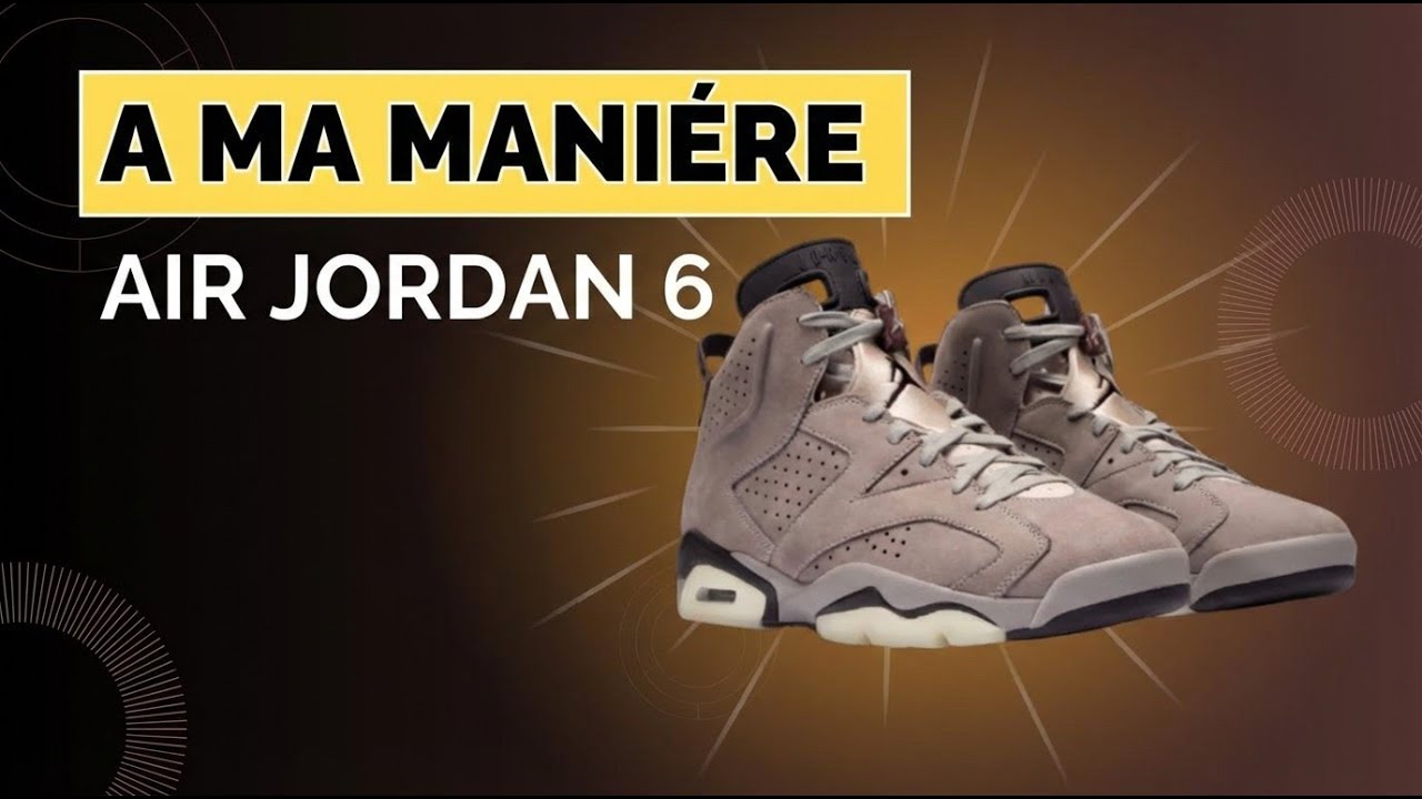 Ма Маньер x Air Jordan 6 | Распаковка и первый взгляд