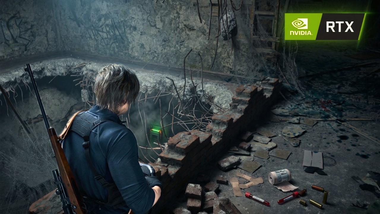 Resident Evil Requiem in Path Tracing | Best Ambient Moments Walking Tour | RTX 5090