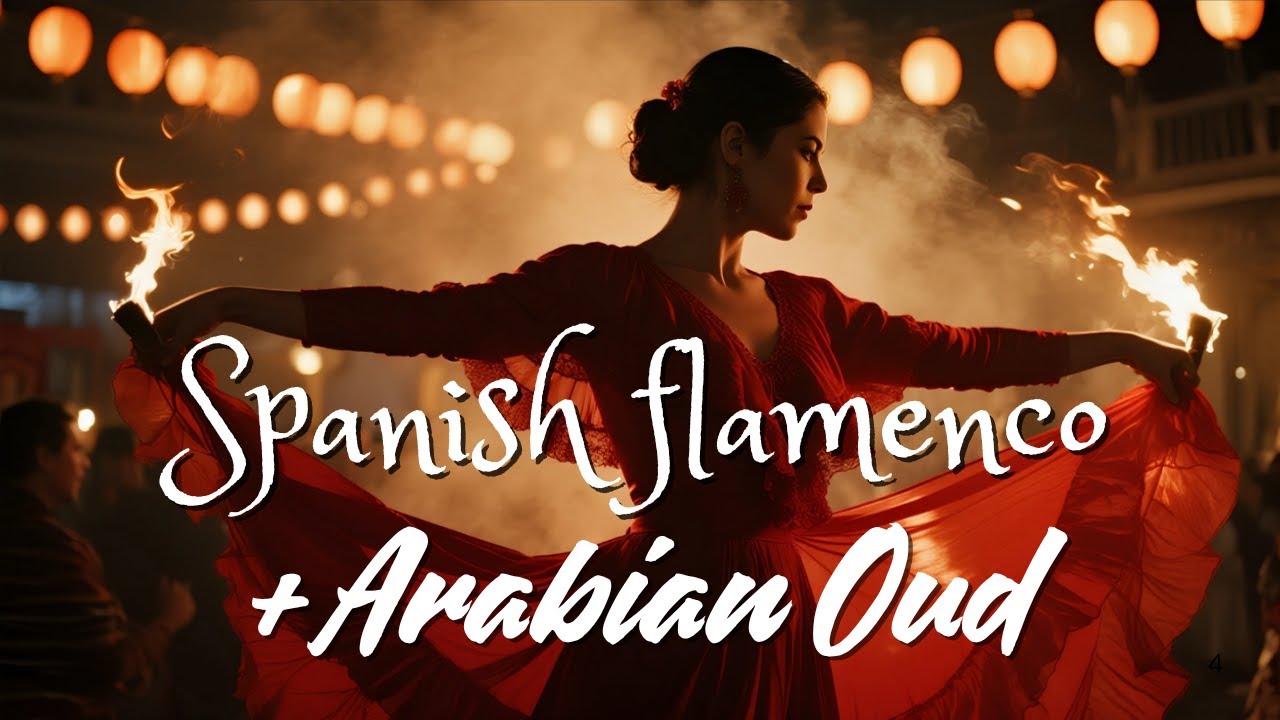 Deep Spanish-Arabic Guitar Fusion | Flamenco Instrumental Playlist for Meditation & Serenity