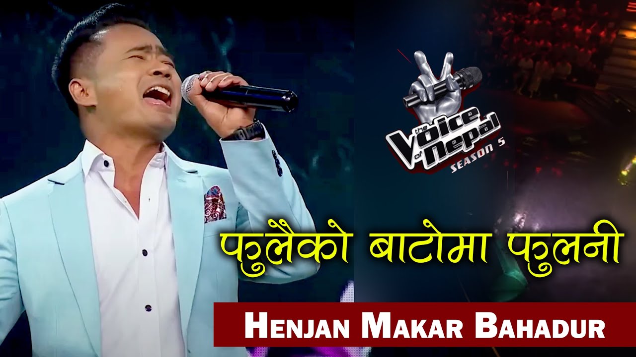 फुलैको बाटोमा फुलनी - केशरी | Fulaiko Batoma Fulani | Henjan Makar Version| The Voice of Nepal 2024