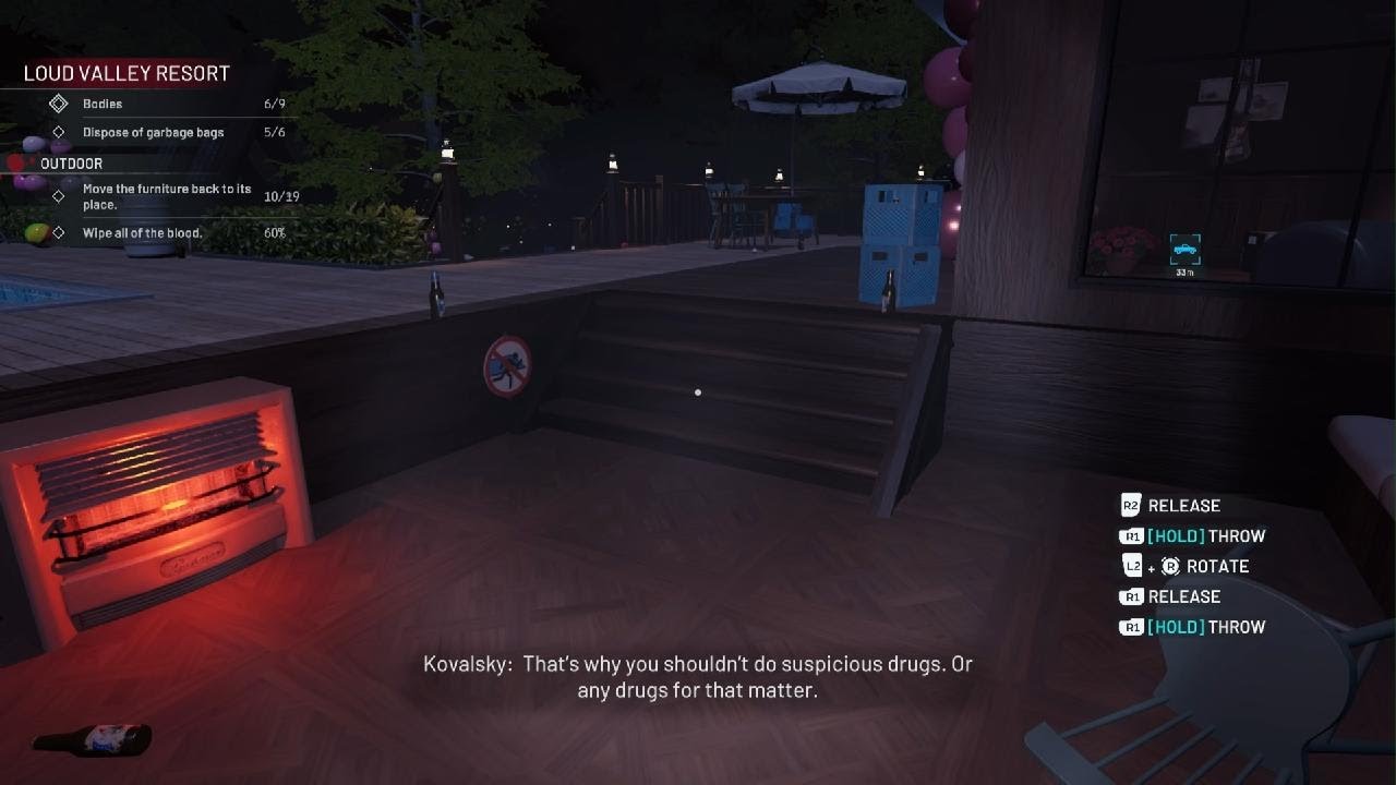 Crime Scene Cleaner Invisible Man gives me trouble