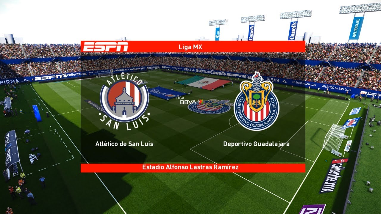 Atlético San Luis vs Guadalajara - Liga MX Clausura 2026 Jornada 4 - PES 2026 Dream Patch
