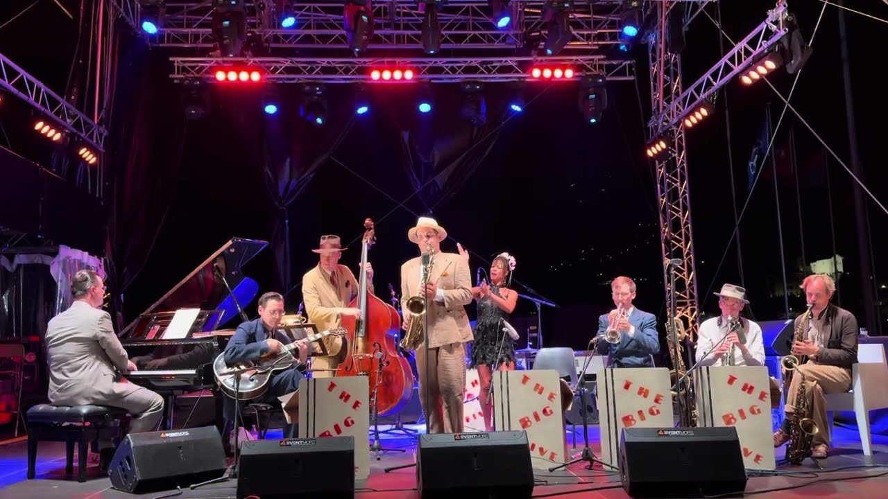 Spreadin’ Rhythm Around, The Big Five (Berlin) with Nicolle Rochelle, Jazz Ascona 2025