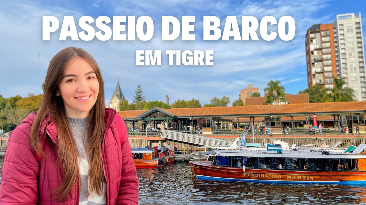 TIGRE BUENOS AIRES - PASSEIO DE BARCO