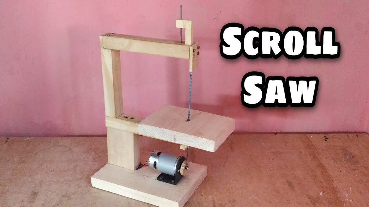 Membuat Scroll Saw Mesin Gergaji dari Dinamo Bekas