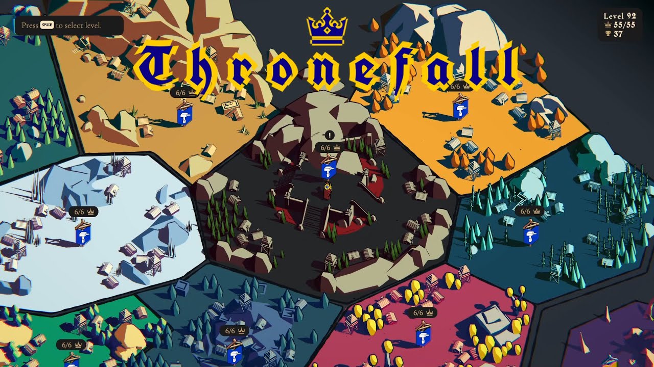 Thronefall | Moorweg | Walkthrough with Quests | No commentary