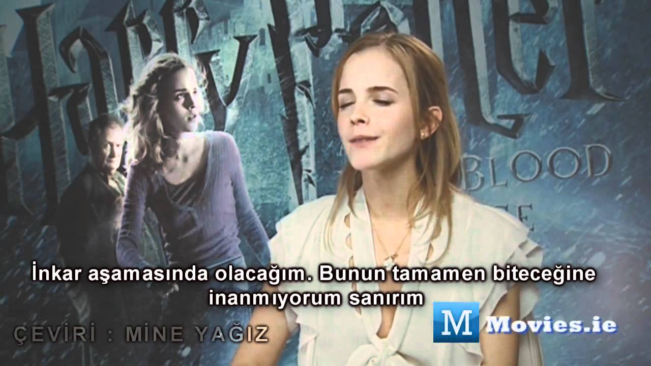 Emma Watson son filmde Rupert Grint ile öpüşmsinden bahsediyor- Altyazılı