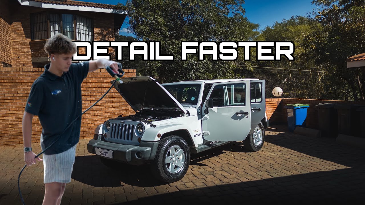 How to efficiently Detail a vehicle in 2025 | OnFoot Detailing