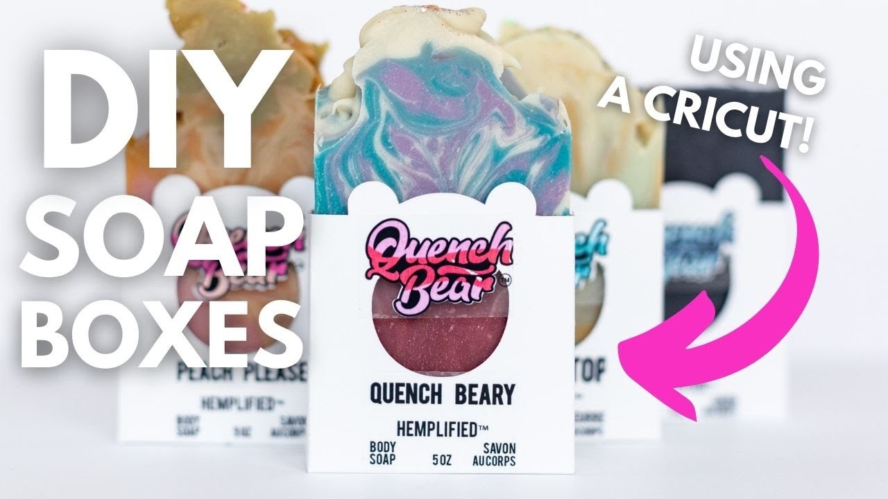 Making SOAP BOX SLEEVES using a Cricut!