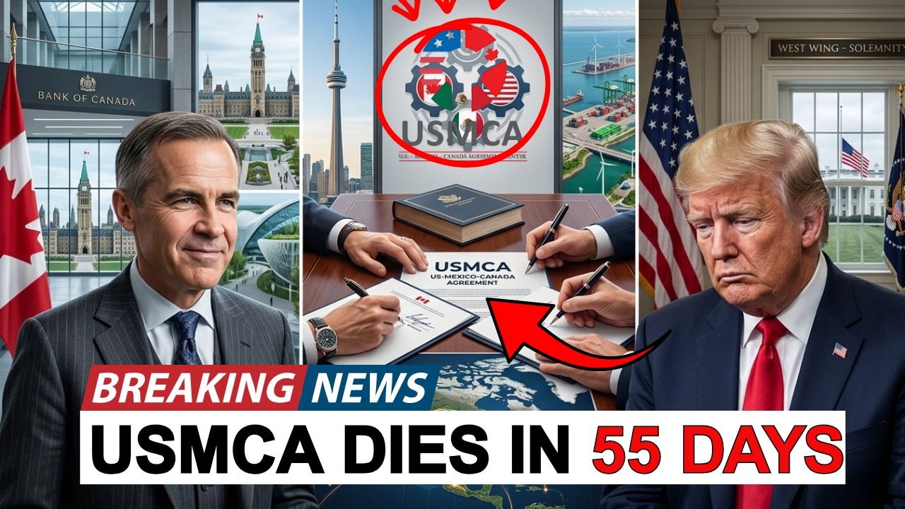 5 MIN AGO: Trump BEGS Canada to Save USMCA &mdash; Carney's Response is DEVASTATING | Andrew Responds