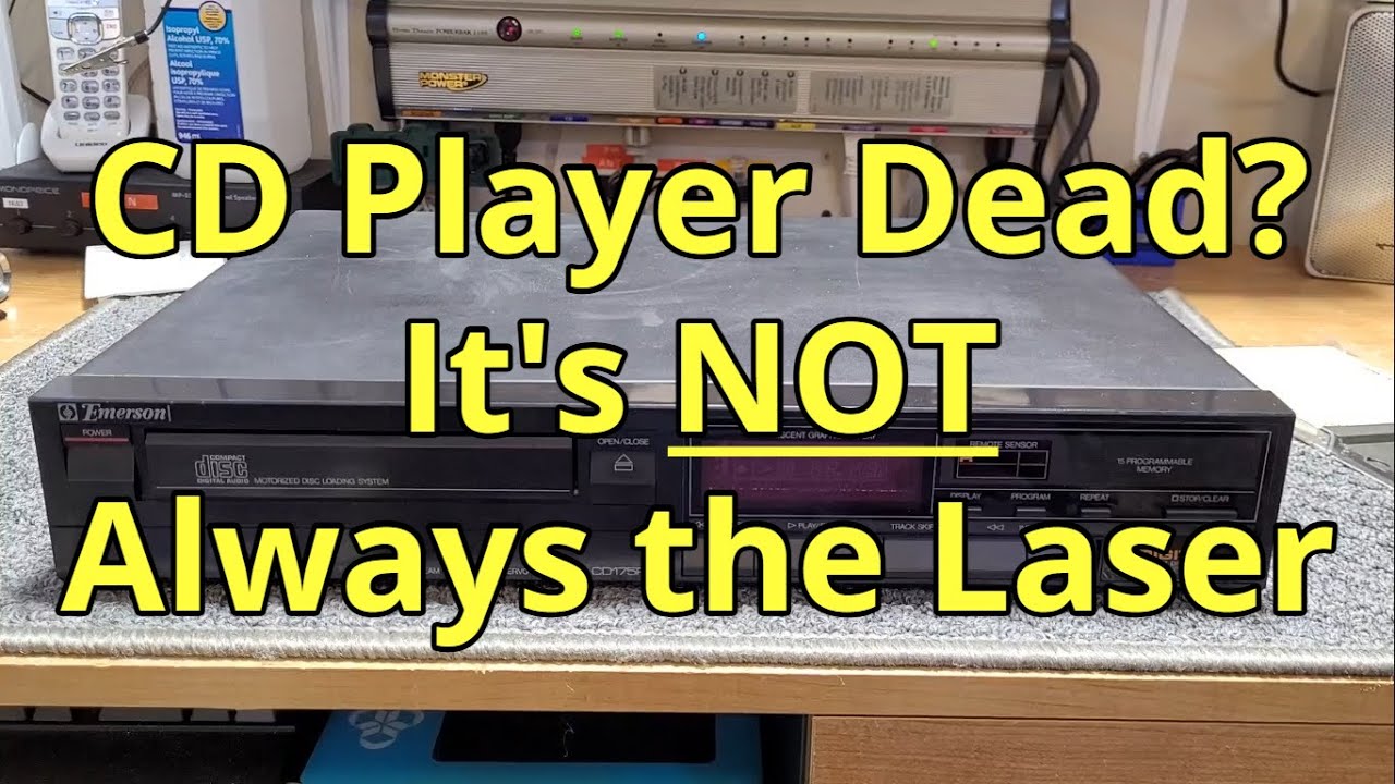 Dead Emerson CD175RA - It's NOT Always the Laser!