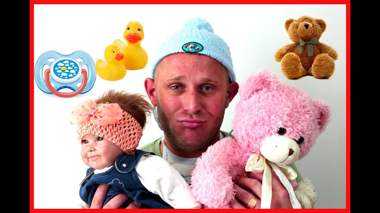 ПАПА ИГРАЕТ В КУКЛЫ! Должен был РОДИТСЯ ДЕВОЧКОЙ!For kids children