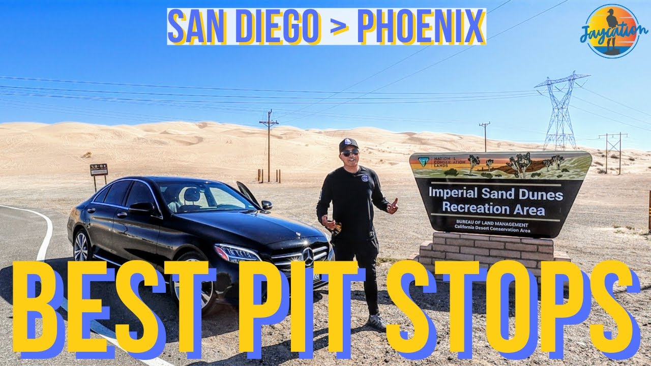 The BEST Pit Stops on a SAN DIEGO to PHOENIX Road Trip
