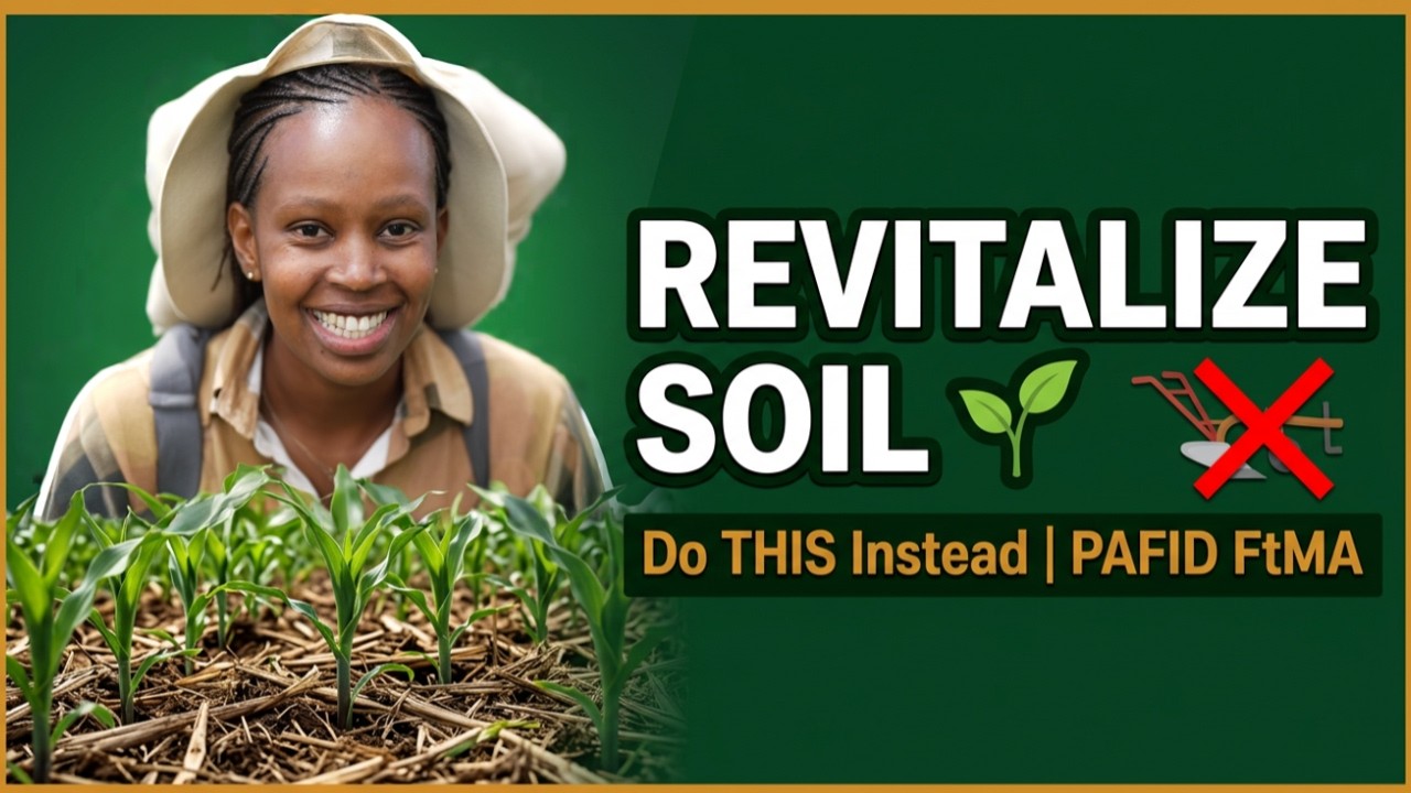 Do not turn your soil, Use this technique instead - [PAFID-FtMA]