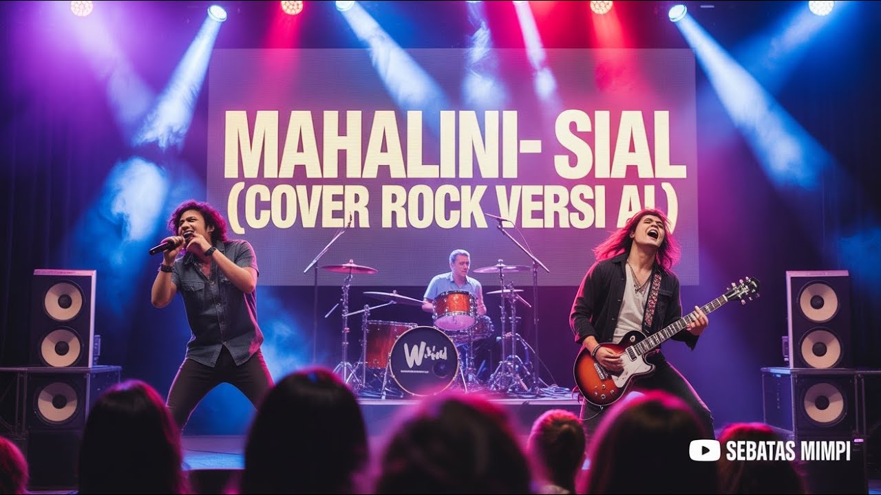 Mahalini-sial (cover rock versi ai)