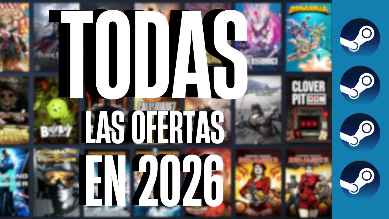 TODAS las FECHAS de las REBAJAS de STEAM en 2026
