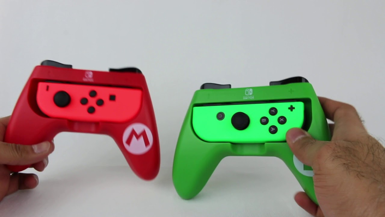 Nintendo Switch Pro Player Joy-Con Grips Super Mario Edition Review