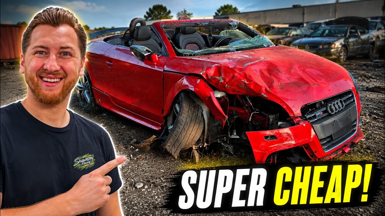 Я купил РАЗБИТЫЙ Audi TTS очень дёшево!