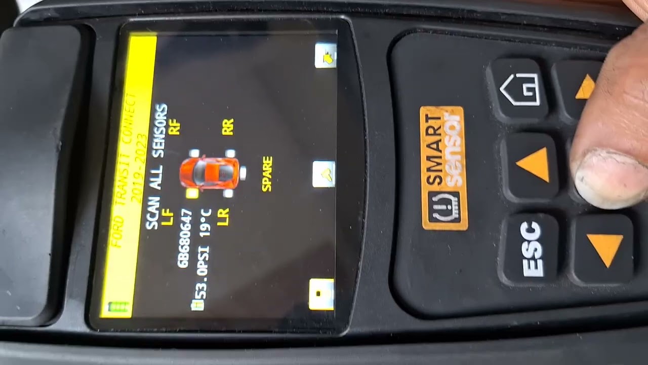 Programación  de Sensores TPMS Ford Transit Eléctrica 2022 ✌️⚙️