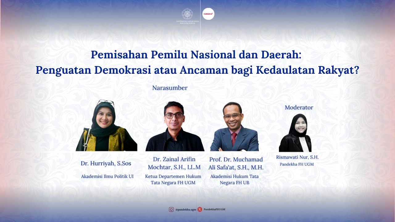 Pemisahan Pemilu Nasional dan Daerah: Penguatan Demokrasi atau Ancaman bagi Kedaulatan Rakyat?