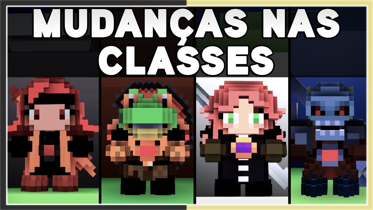 Tudo sobre as CLASSES no novo CUBE WORLD (Closed Beta)