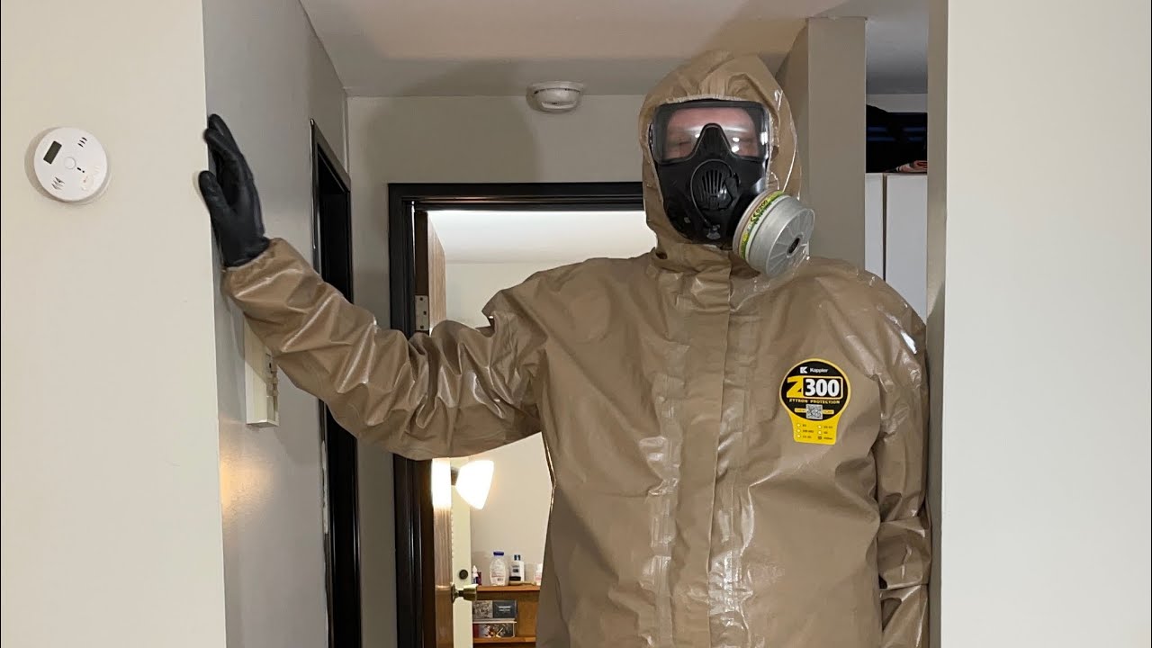Testing out a new Kappler Z300 Chemical Suit!