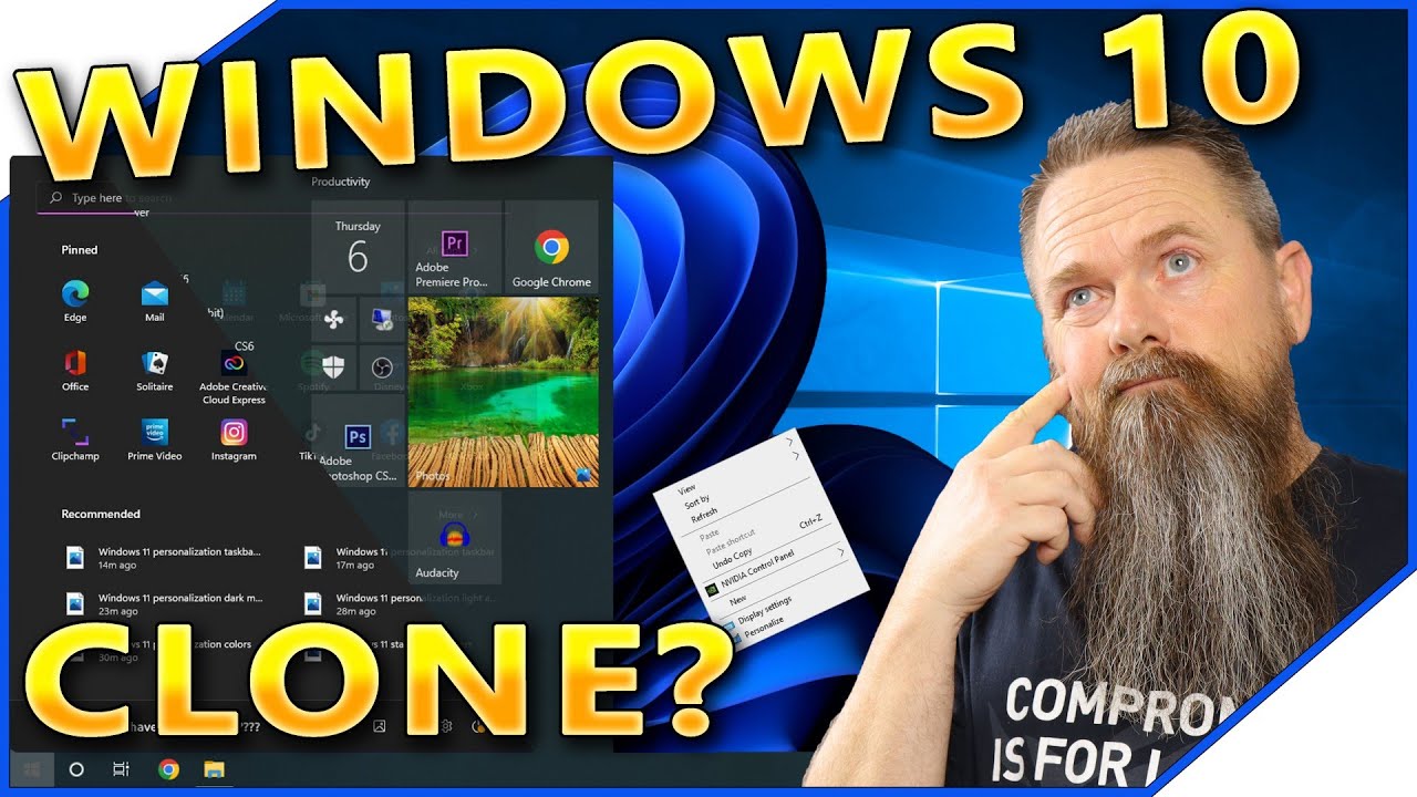 Сделайте Windows 11 похожей на Windows 10