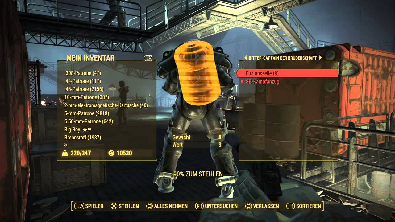 Fallout 4 unendlich fusionskerne