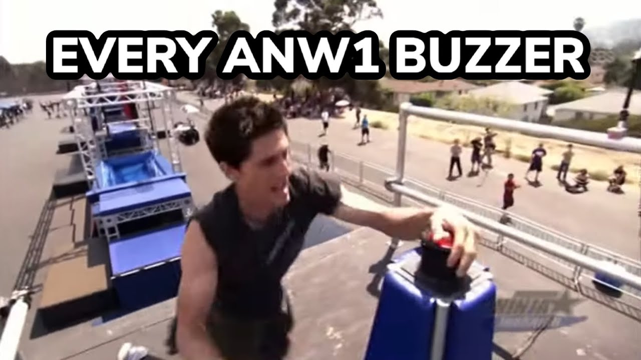 Every Buzzer of American Ninja Warrior Season 1
