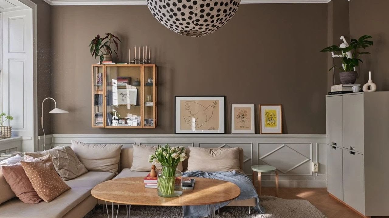 warm Scandinavian home