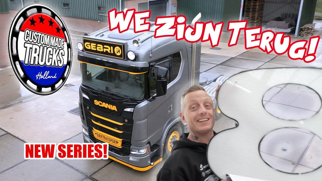 WE'RE BACK! Torpedo nr. 100 & mokerdikke projecten 😎 | CUSTOM MADE TRUCKS HOLLAND S3 #1