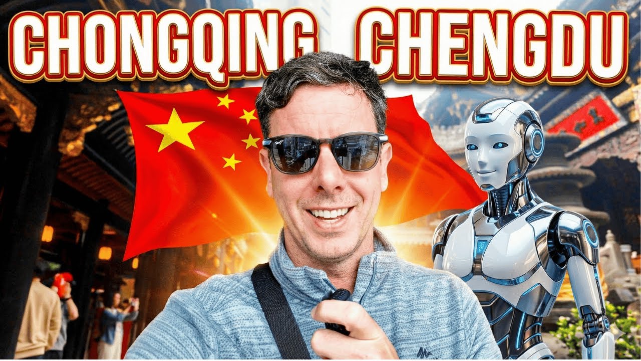 VLOG CHINE : De la ville du futur aux Pandas Géants (Chongqing & Chengdu)