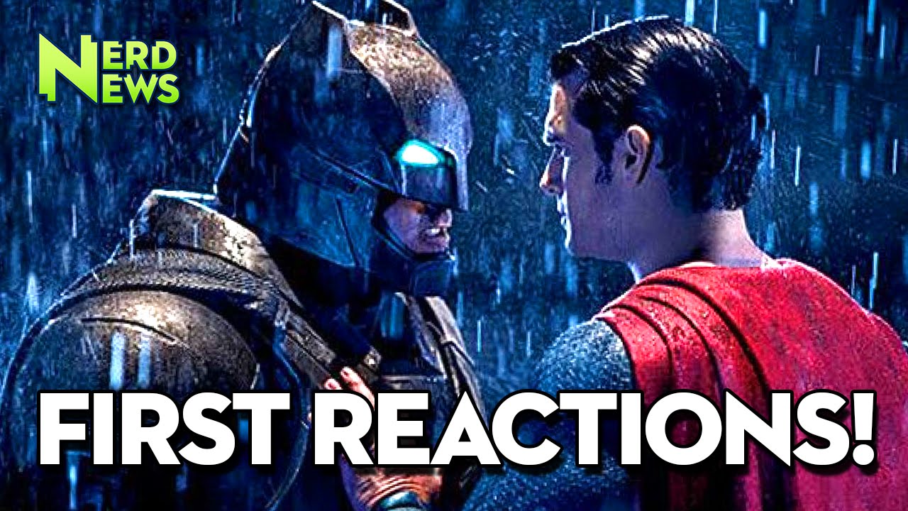 Batman V Superman -  Early Reviews Are In!