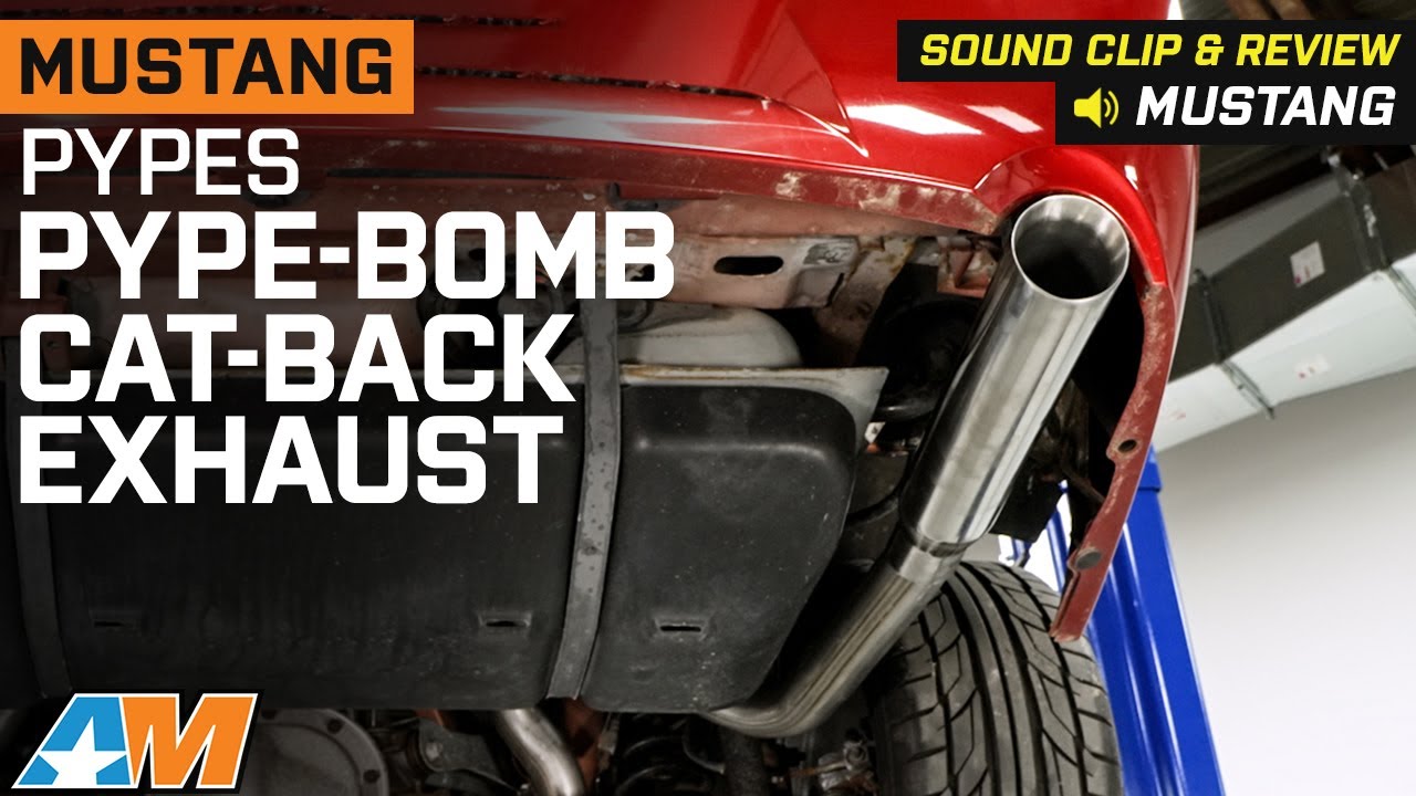 1986-2004 Mustang Pypes Pype-Bomb Cat-Back Exhaust with Polished Tips Review & Sound Clip