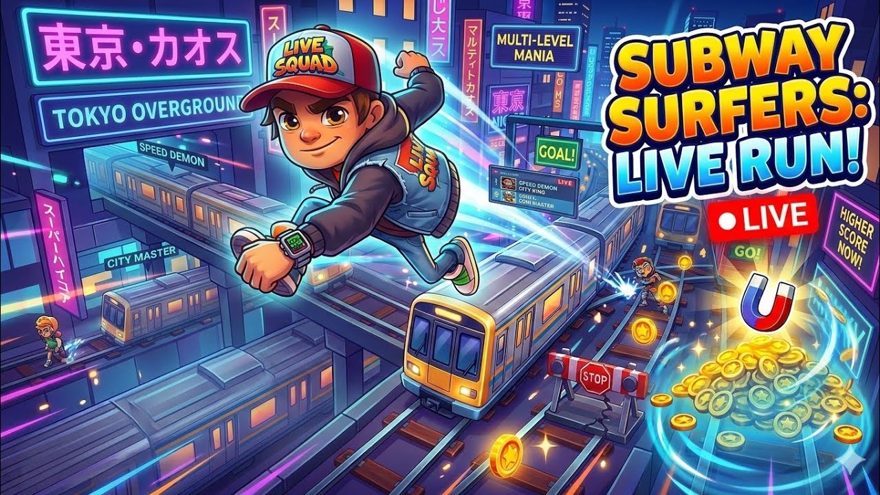 Live gameplay Subway Surfers City New Event #subwaysurfers #subwaysurferscity 