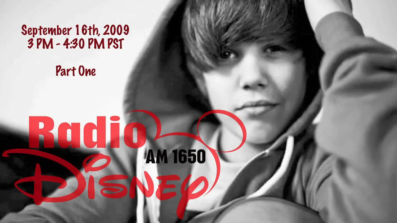 Justin Bieber Radio Disney Part1 - Aired Sept 16 2009