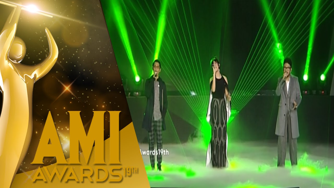 Performance Raisa, Afgan, feat Kunto Aji 