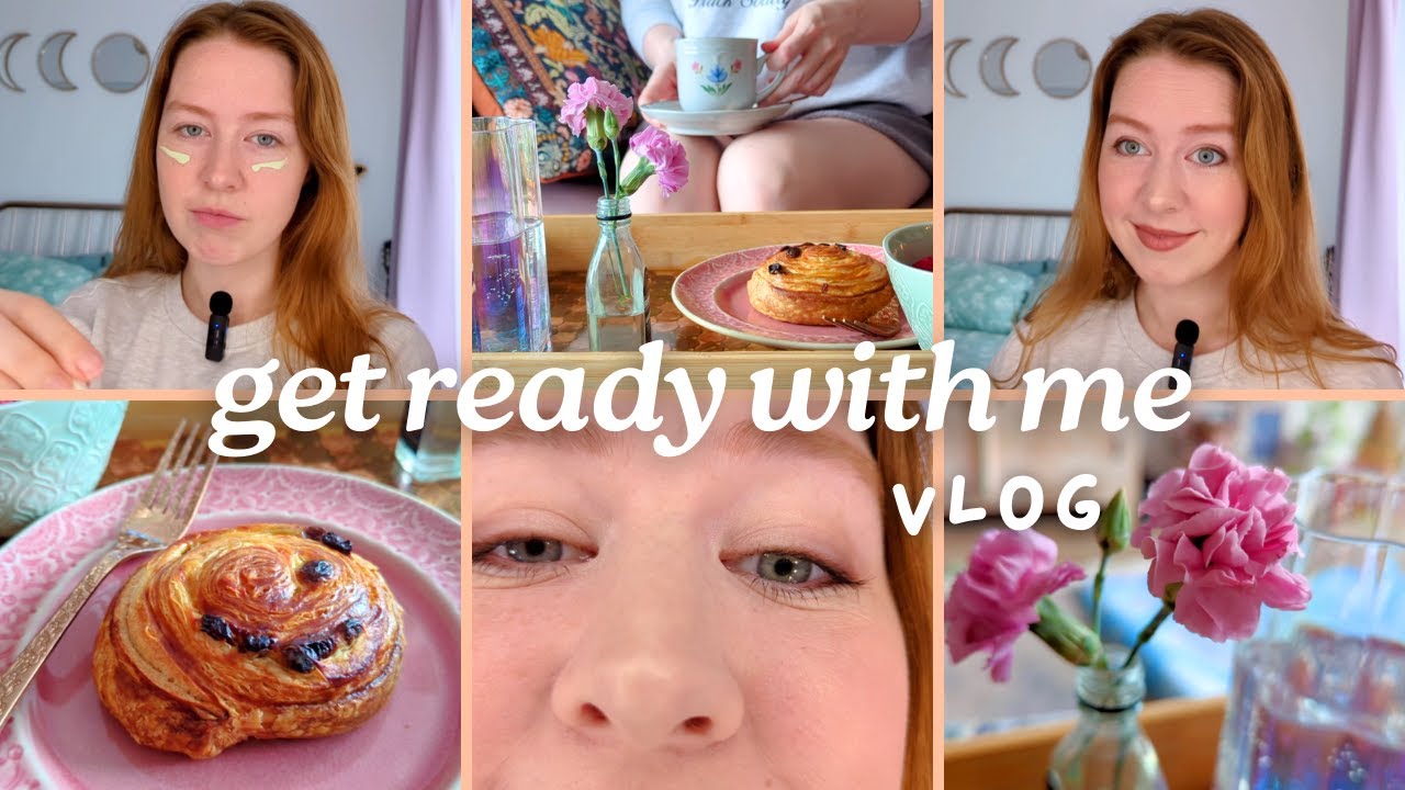GRWM ✿ for an indie film shoot 📽 ~ cosy morning routine, aesthetic brekkie & chilled chats